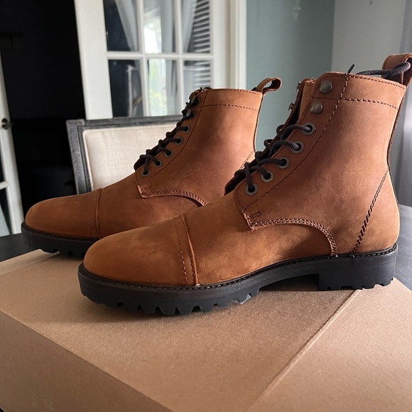 Patina Breaker Boot in Caribou color. Men’s sizes full grain leather - Picture 7 of 9